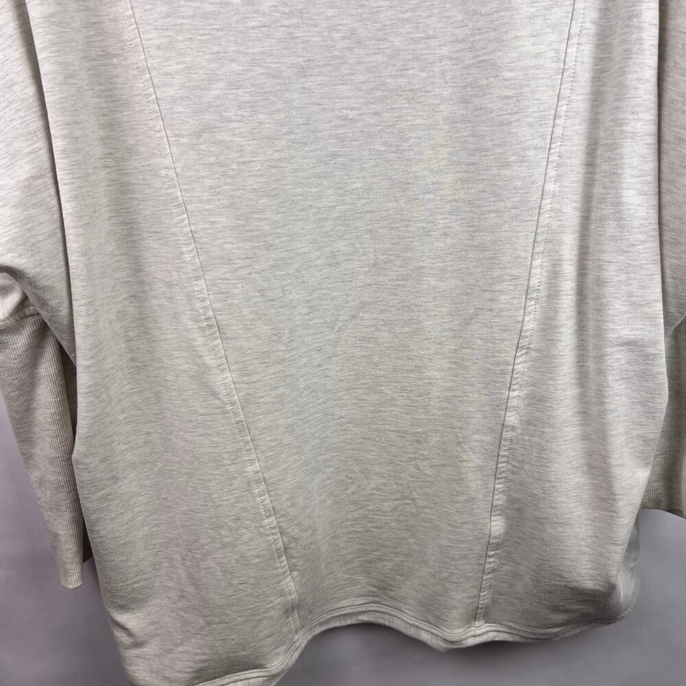 Lululemon, Cocoon Wrap, Heathered Gray, Modal Blend, Lounge Cardigan Yoga - Picture 10 of 16